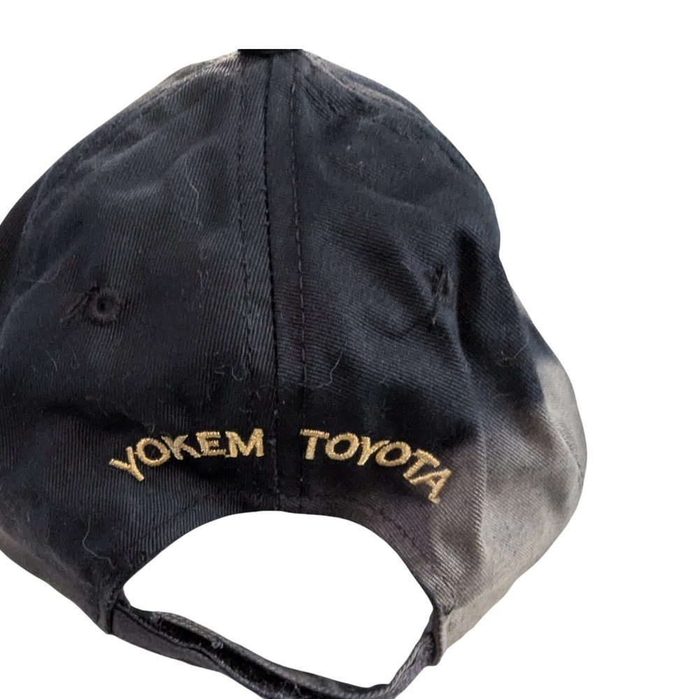 New Orleans Saints Hat Yokem Toyota Promo Sun Faded Distressed Fleur De Lis Cap - Picture 3 of 9